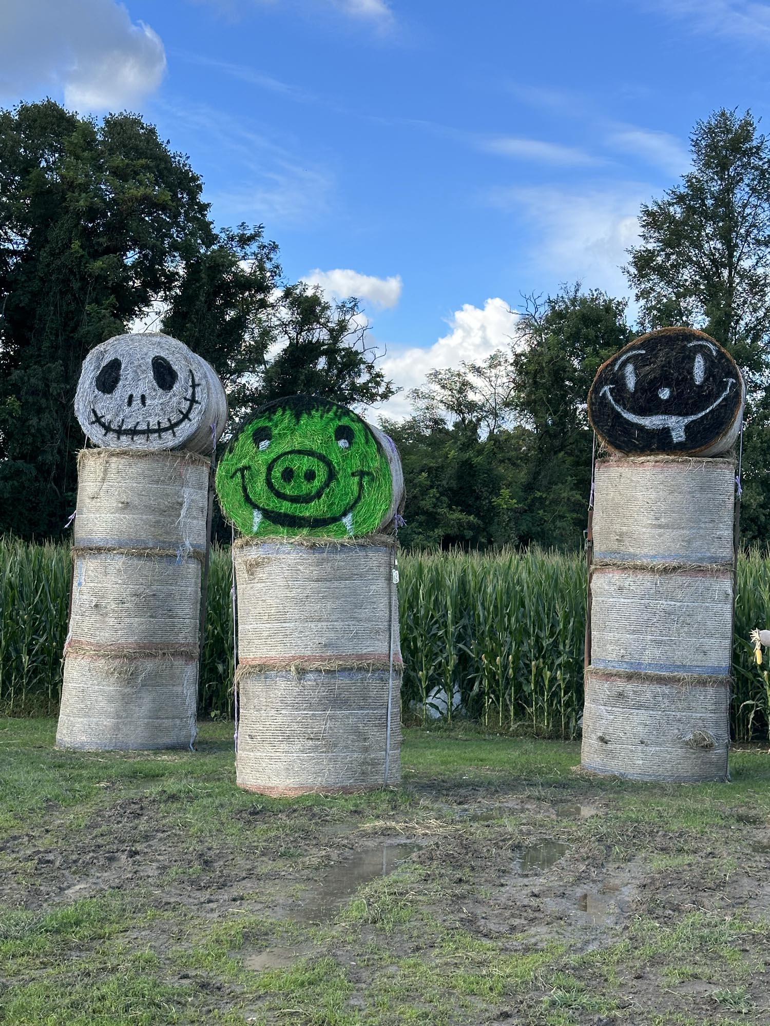 Decorazioni di Halloween nel nostro campo