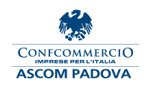 Logo Ascom Confcommercio — cliente Twipping, settore Associazioni